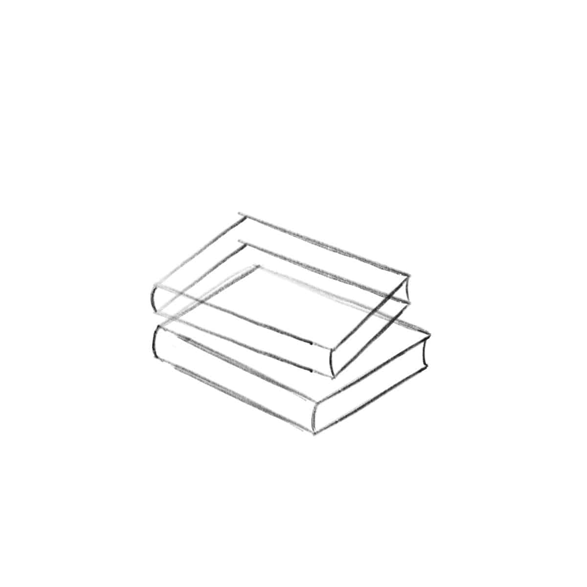 How to Draw a Book ๐ (opened or closed) - Easy step by step