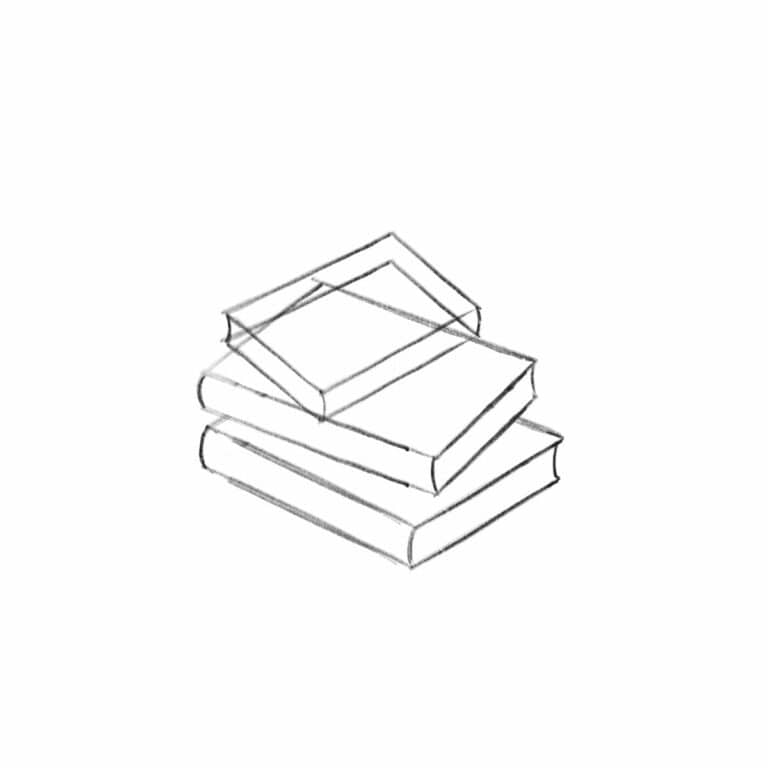 How to Draw a Book 📖 (opened or closed) - Easy step by step