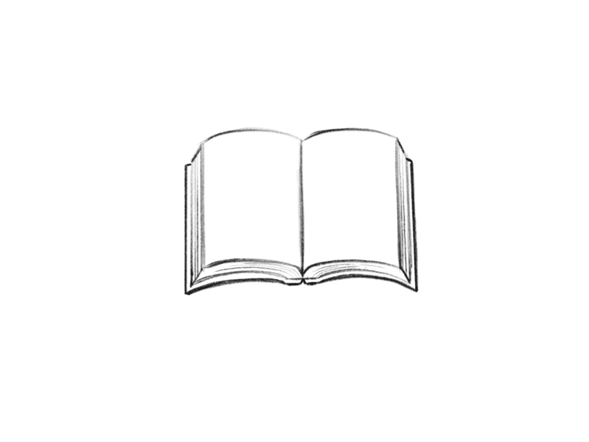 How to draw a book