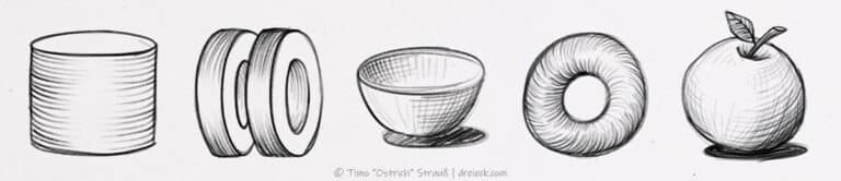 Hatching: Learn the most important drawing techniques right now
