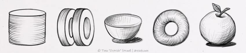 Hatching: Learn the most important drawing techniques right now