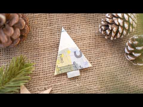 TANNENBAUM aus GELDSCHEIN falten | Zum sofort mitfalten! 🌲
